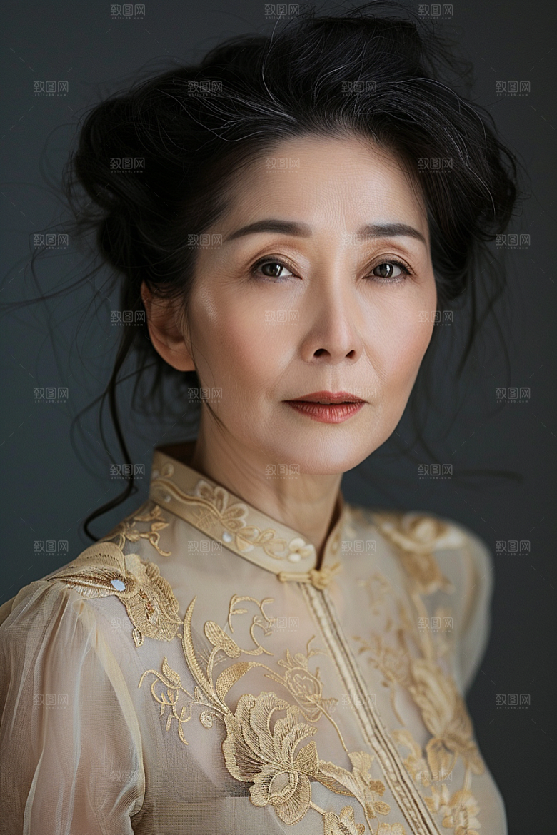 医美女性清爽清新摄影图