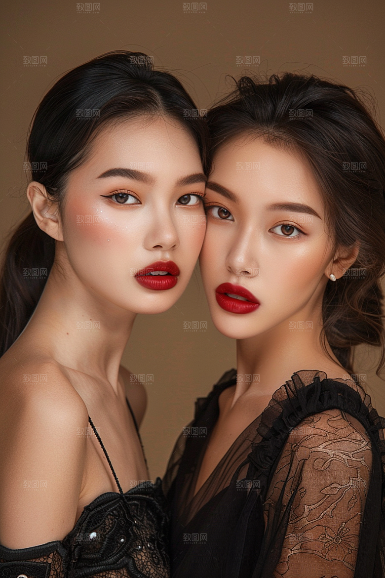 医美女性形象高端摄影图