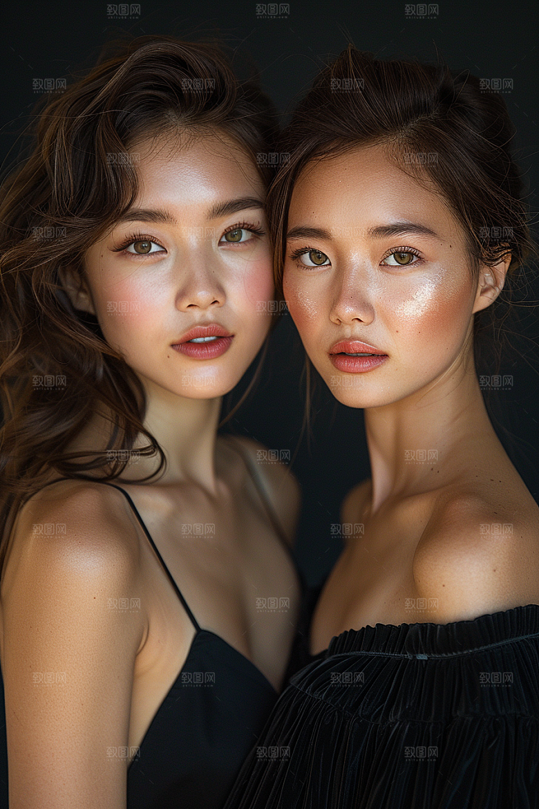 医美女性大气简约摄影图