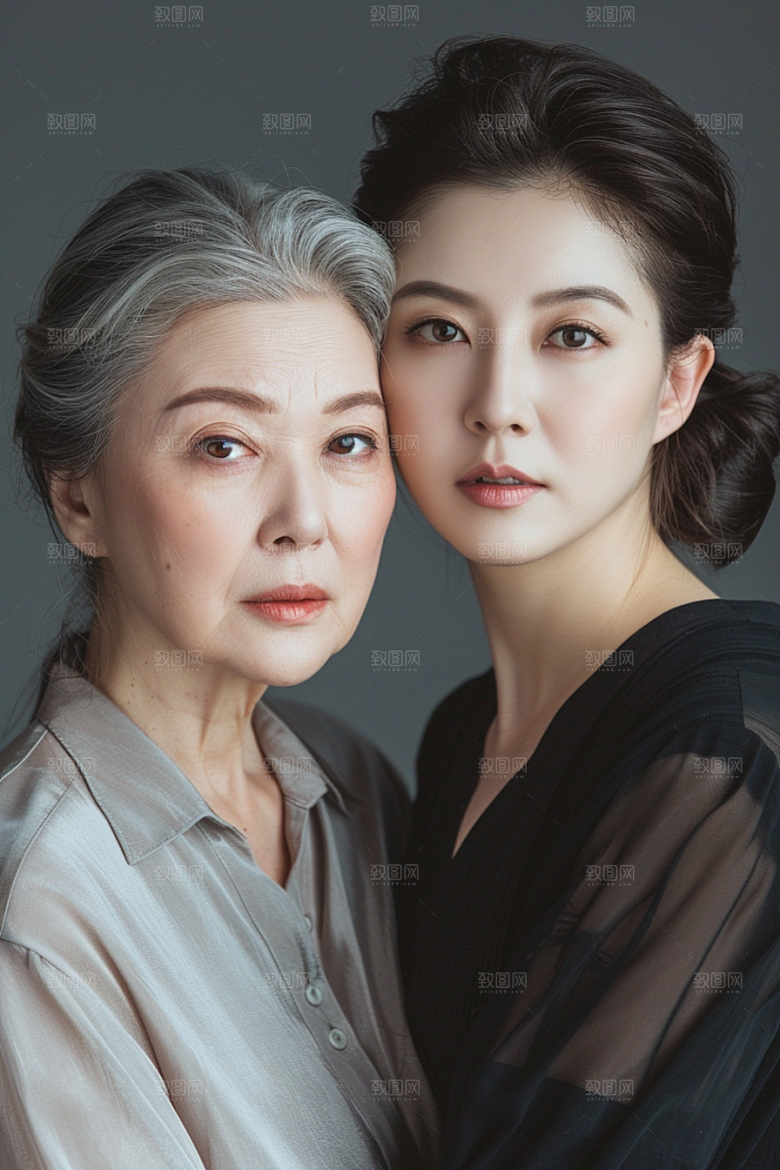 医美女性高清清爽摄影图