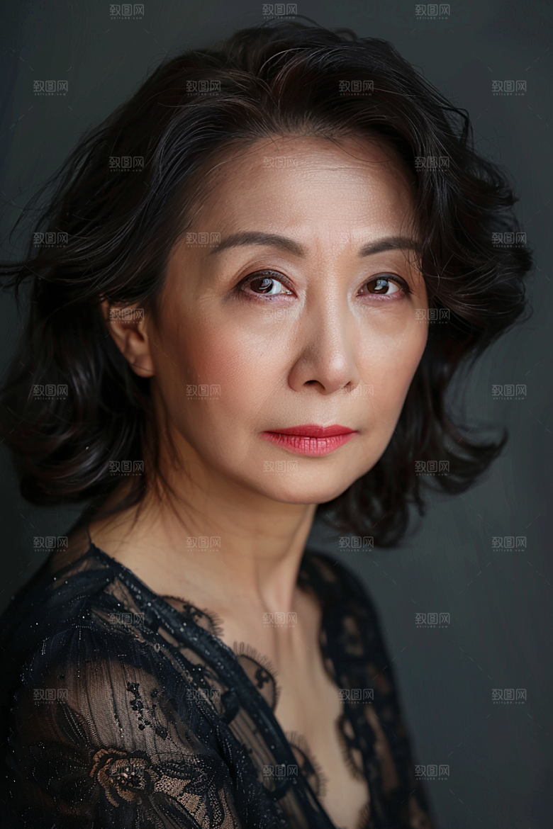 医美女性简洁清爽摄影图