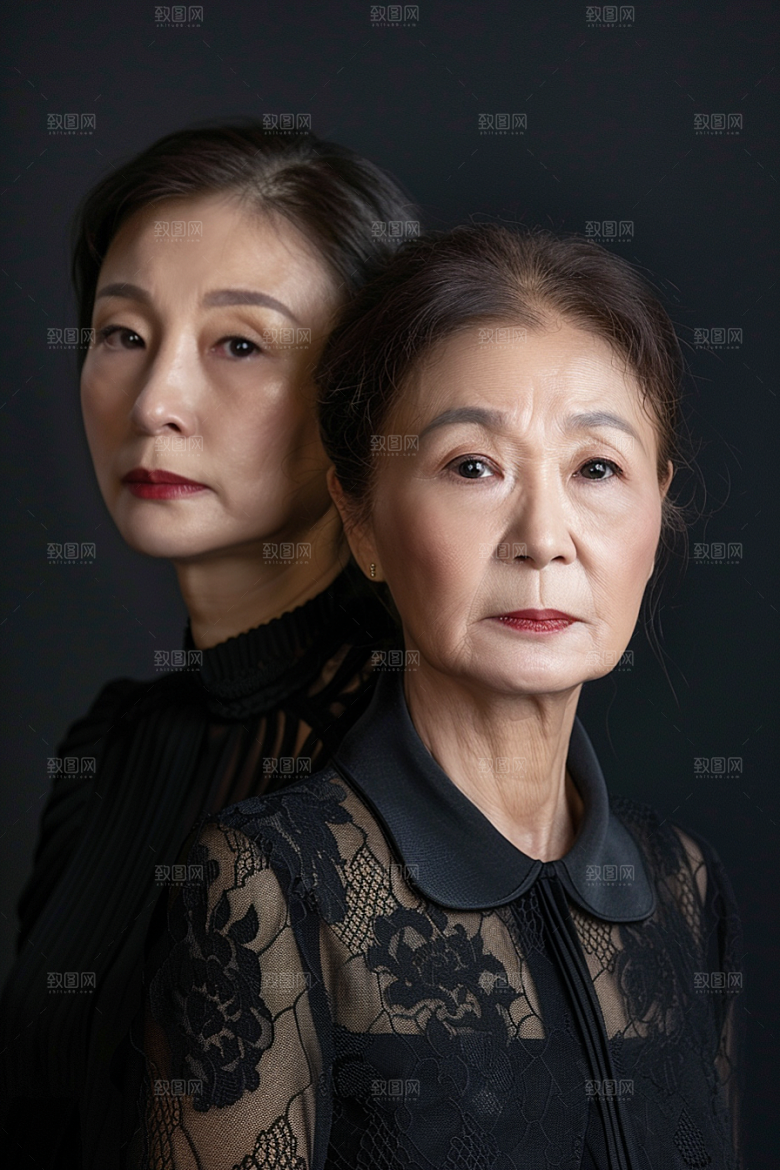 医美女性简洁形象摄影图