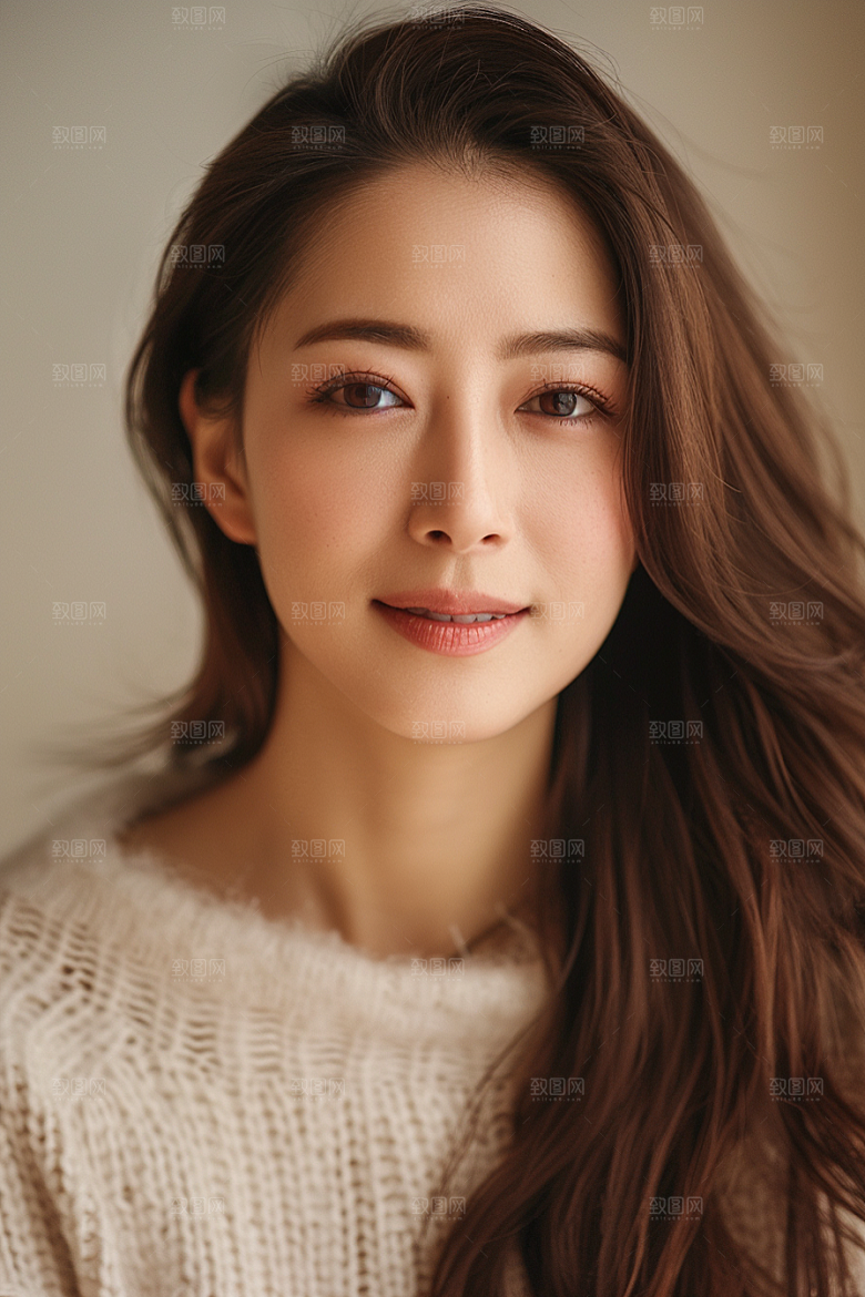 医美女性清新高清摄影图