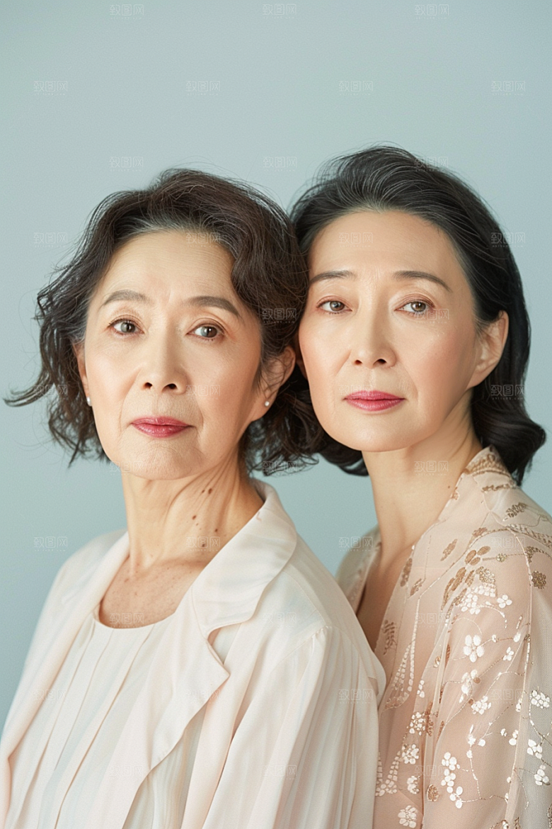 医美女性清爽形象摄影图