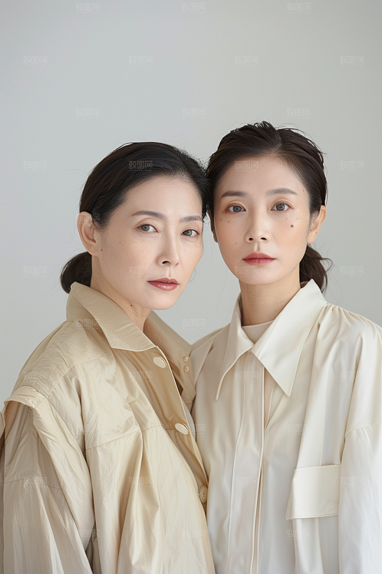 医美女性清爽质感摄影图