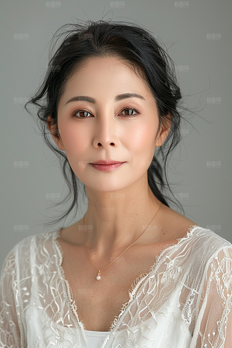 医美女性肖像形象摄影图