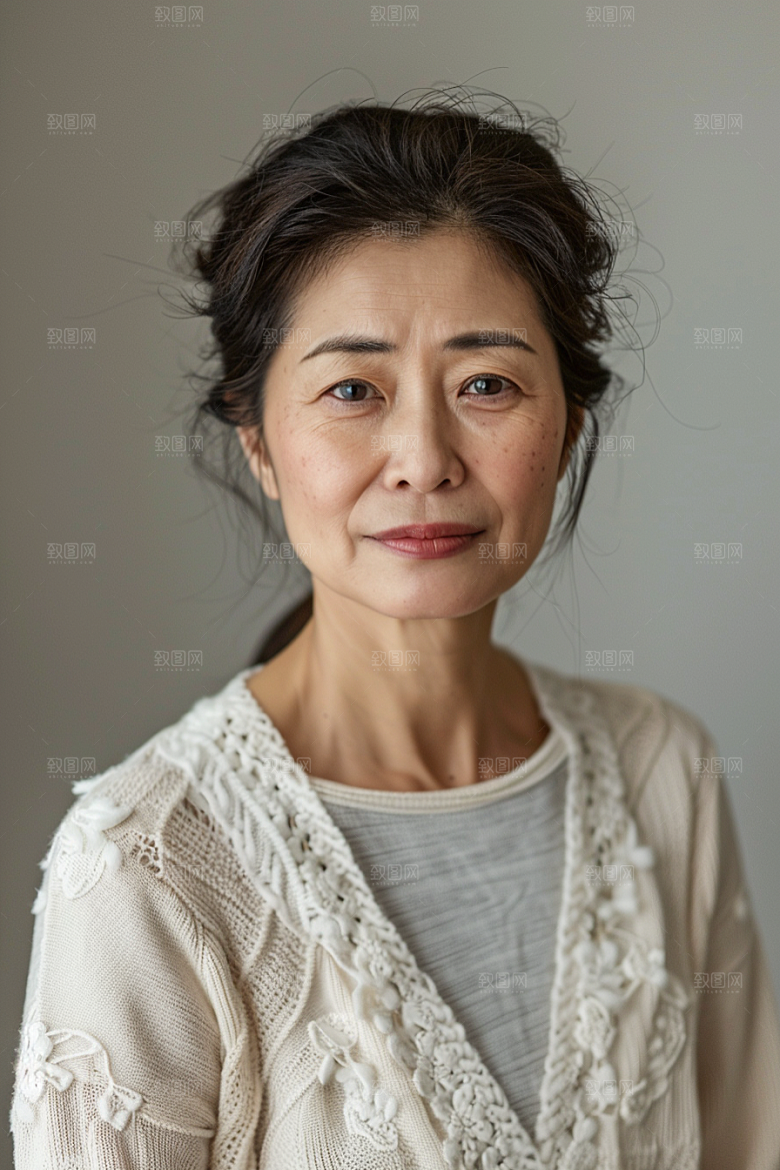 医美女性高端简约摄影图