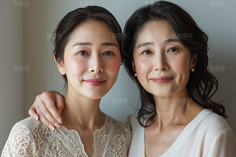 医美女性清新大气摄影图