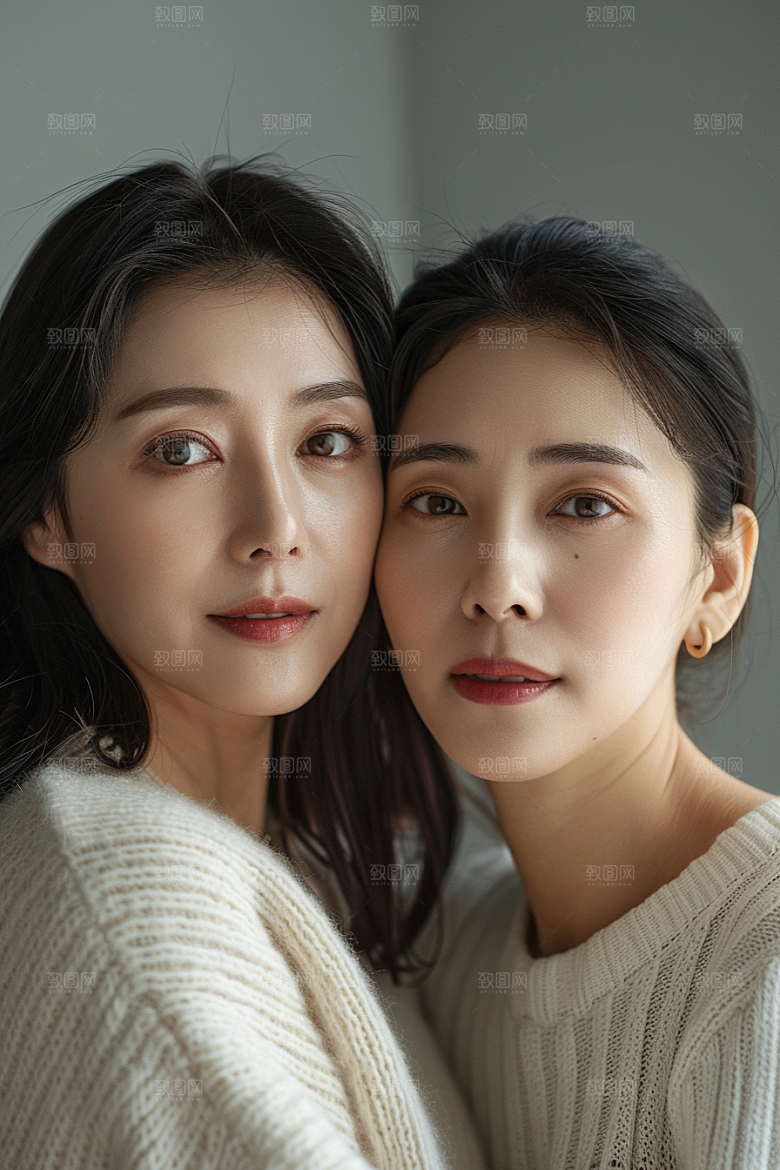 医美女性形象清爽摄影图