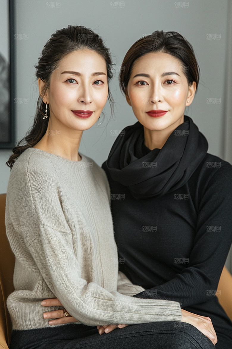 医美女性简洁高端摄影图