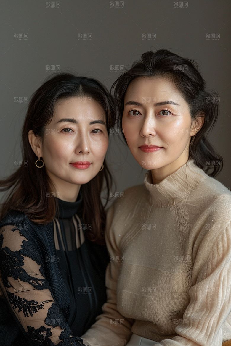 医美女性人物大气摄影图