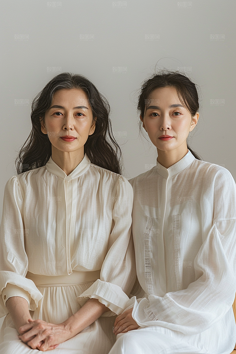 医美女性简洁质感摄影图