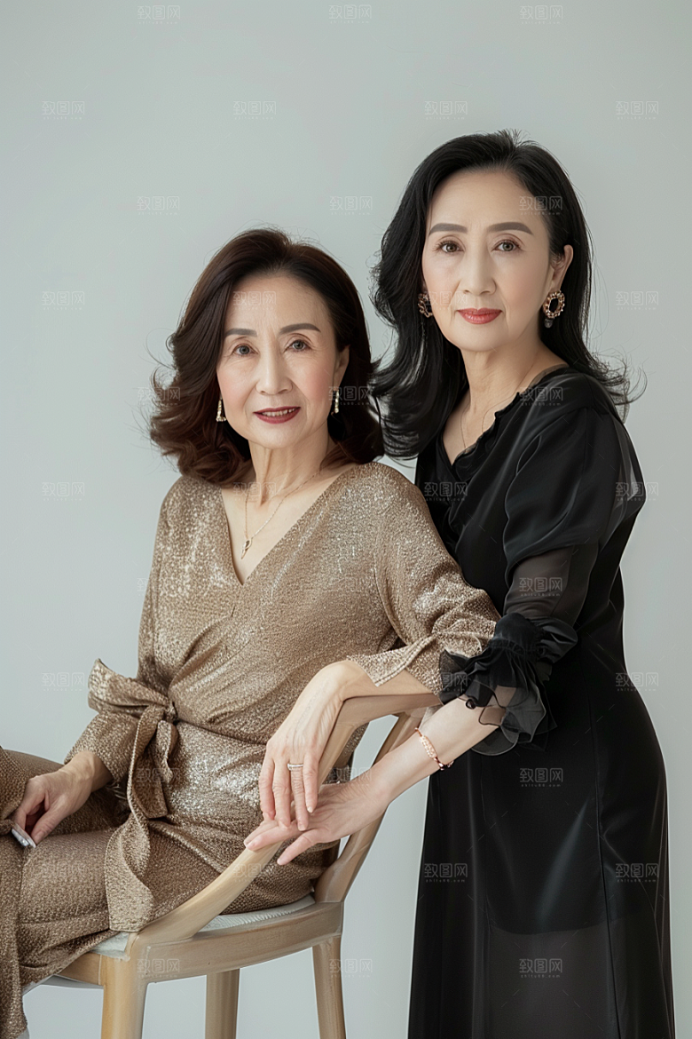 医美女性形象肖像摄影图