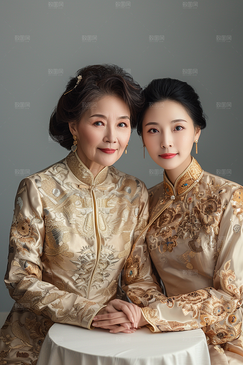 医美女性简约肖像摄影图