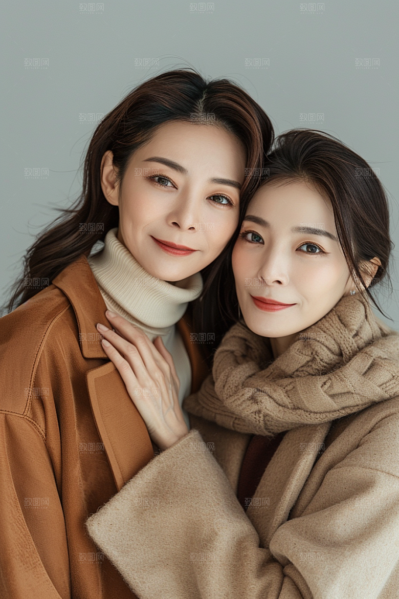 医美女性形象简洁摄影图