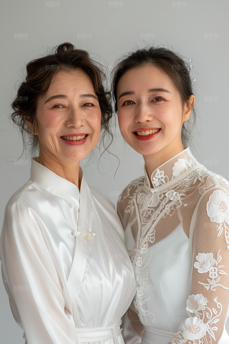 医美女性简约形象摄影图
