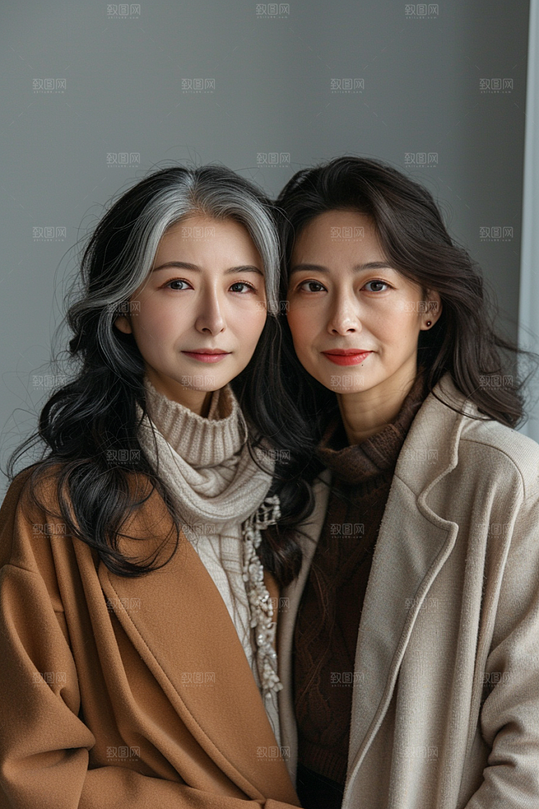 医美女性肖像简洁摄影图