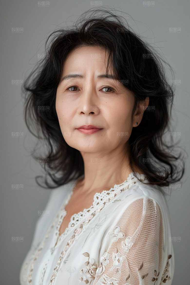 医美女性清新高清摄影图