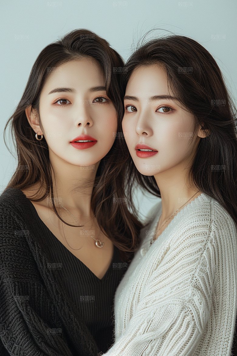 医美女性清新大气摄影图