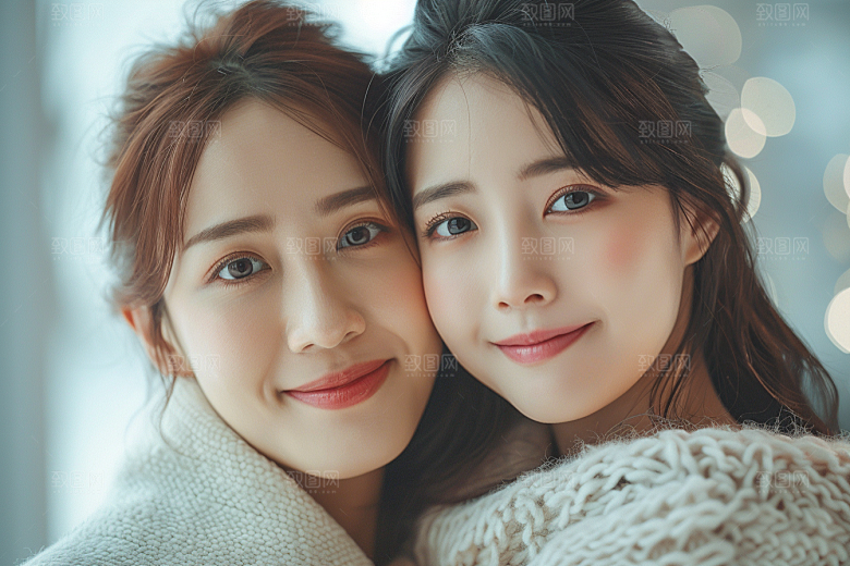 医美女性简洁形象摄影图