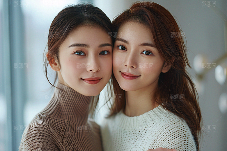 医美女性简洁简约摄影图