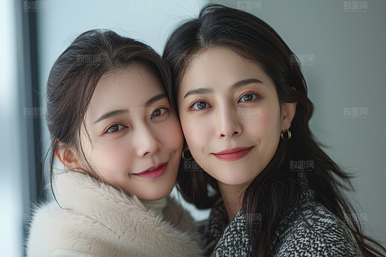 医美女性形象肖像摄影图