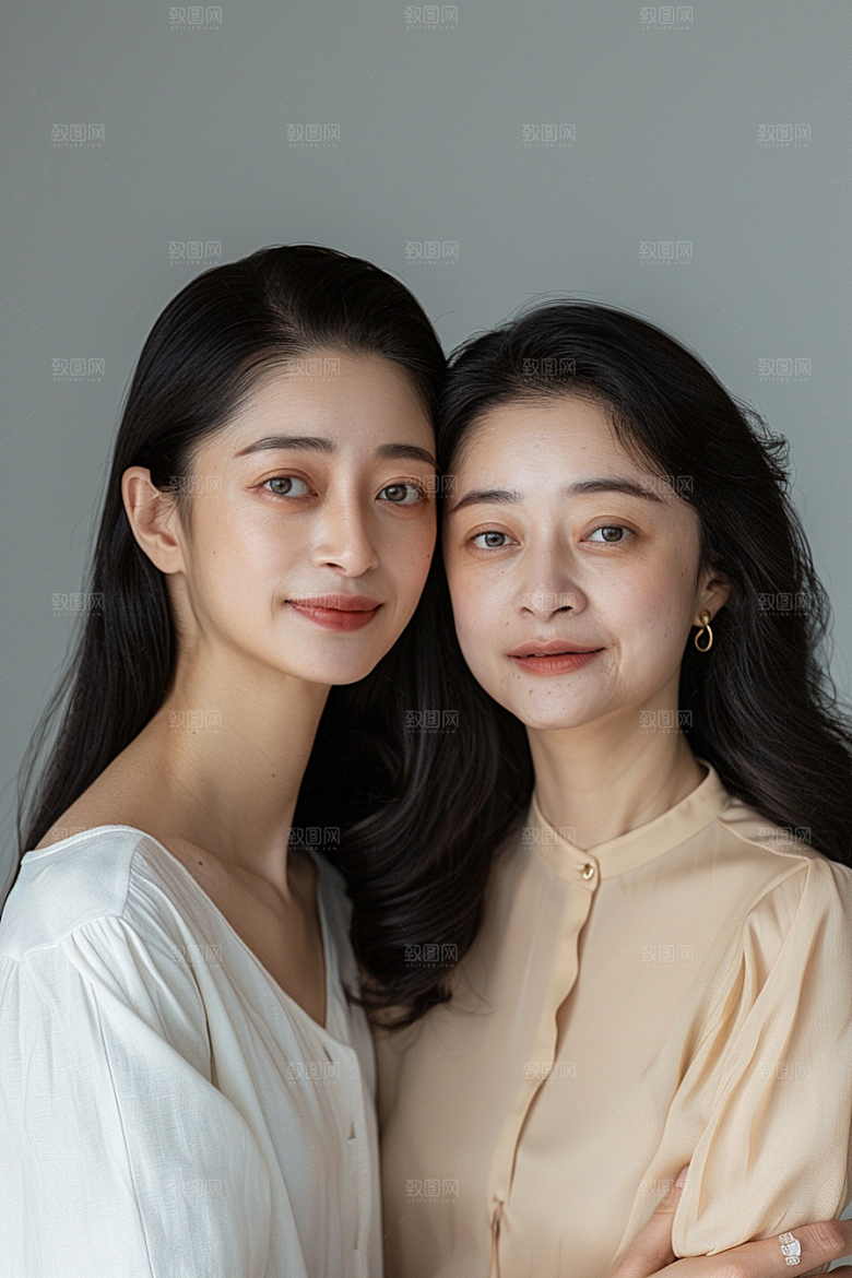 医美女性简洁大气摄影图