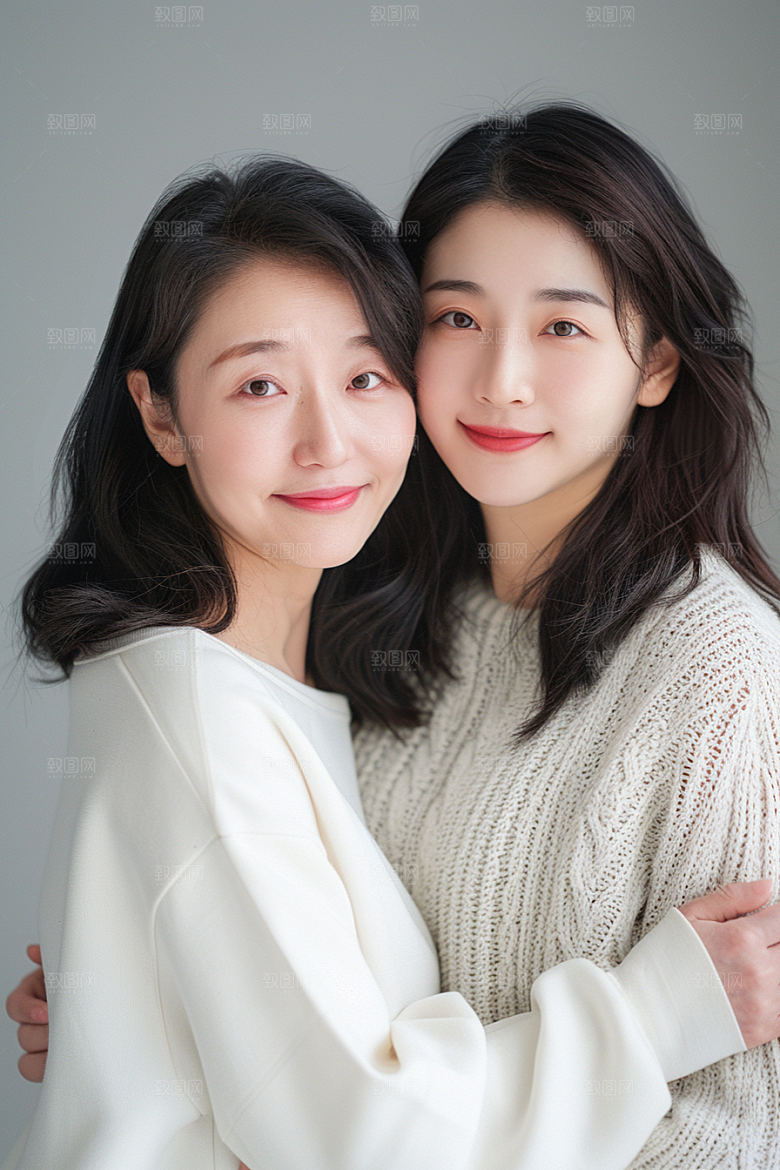 医美女性形象清新摄影图