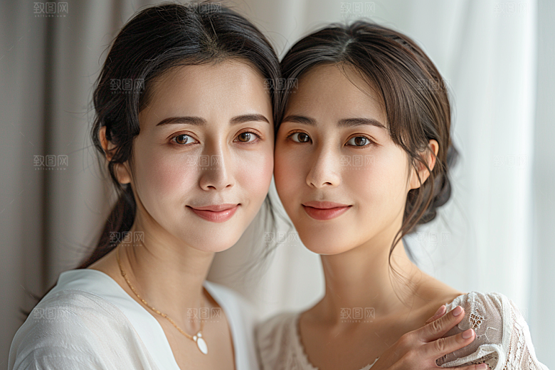 医美女性肖像高清摄影图