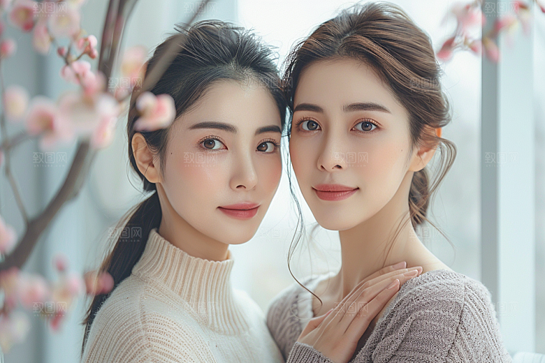 医美女性高清人物摄影图