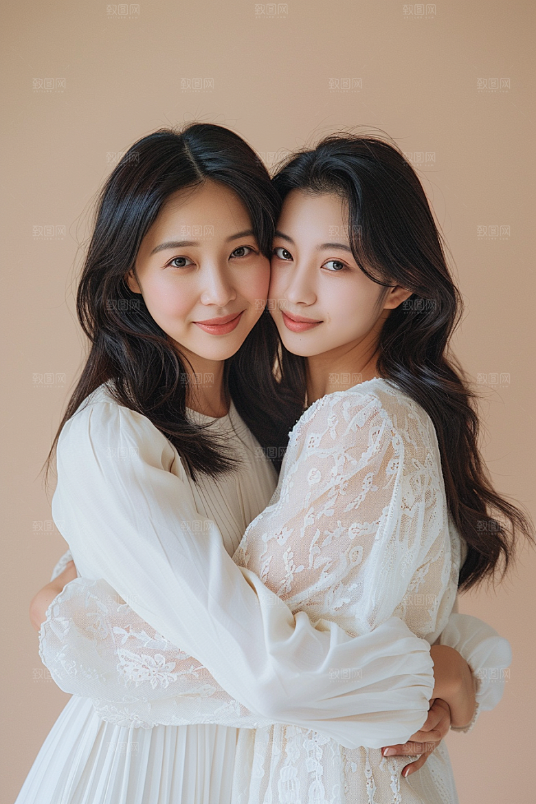 医美女性质感简洁摄影图
