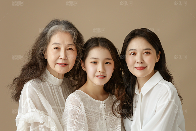 医美女性形象肖像摄影图