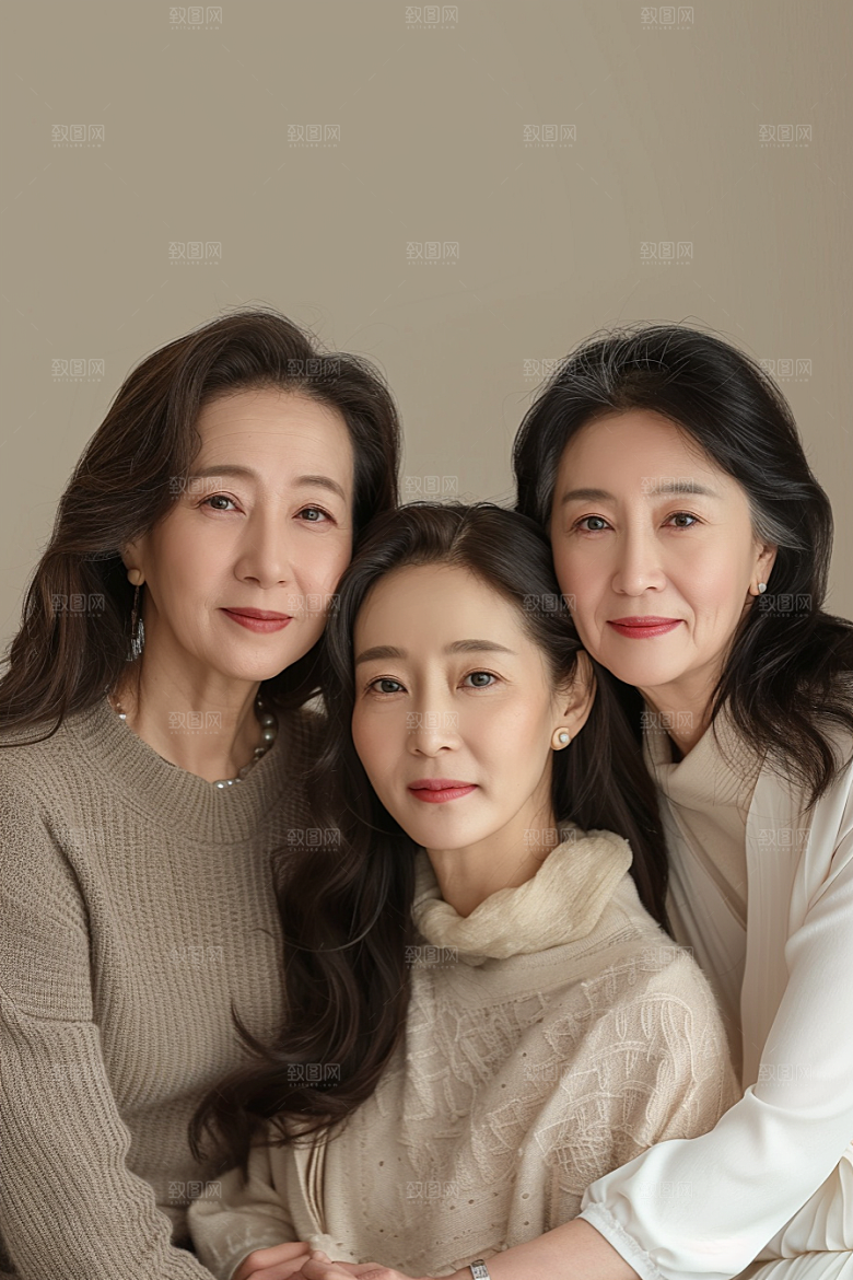 医美女性清爽大气摄影图