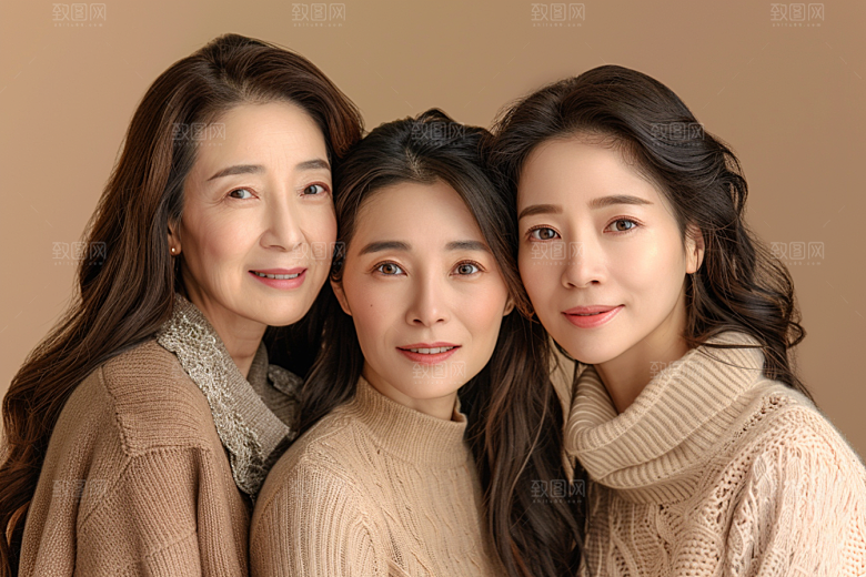 医美女性简约大气摄影图