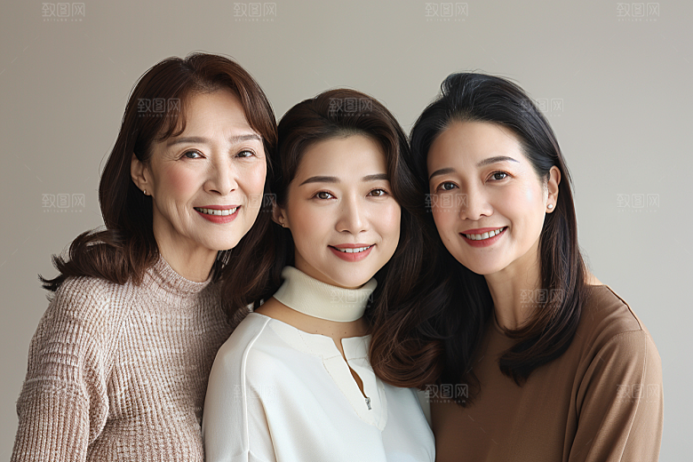 医美女性清新形象摄影图