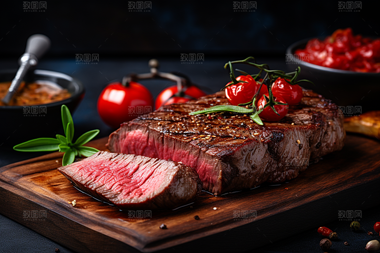 烧烤烤肉街头肉串素材