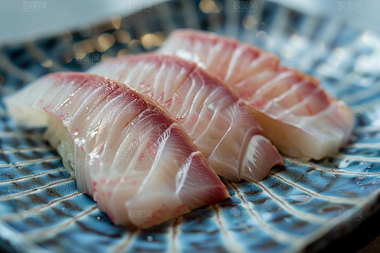 美味生鱼片美味日料摄影图