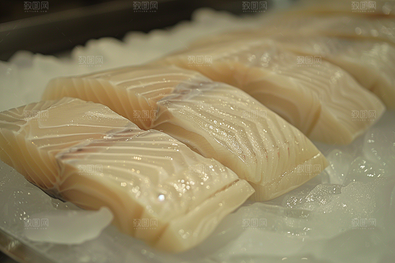 美味生鱼片刺身美食摄影图