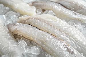美味生鱼片鱼肉日料摄影图