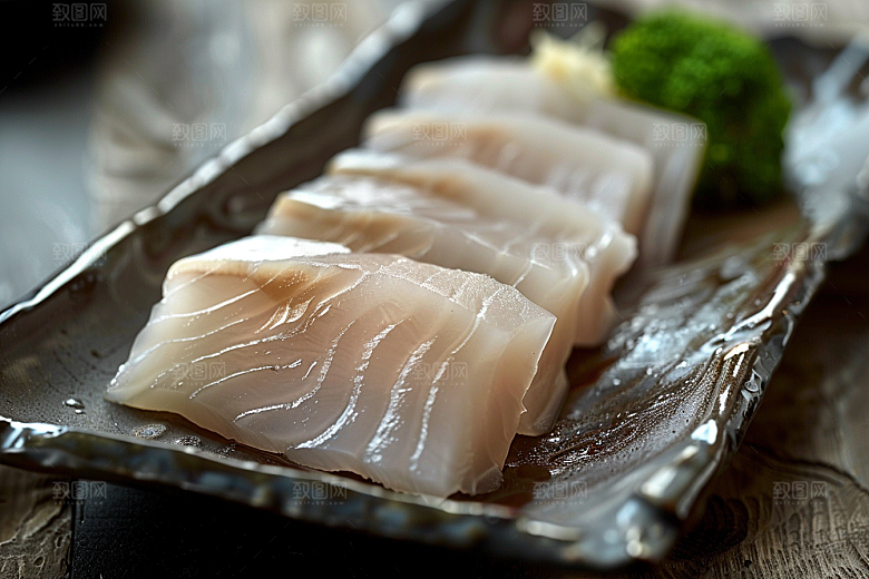 美味生鱼片高清美食摄影图