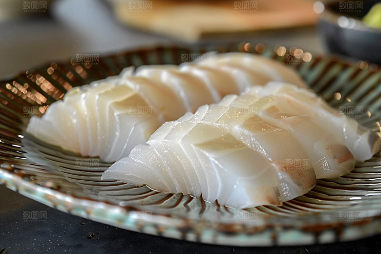 美味生鱼片新鲜日料摄影图