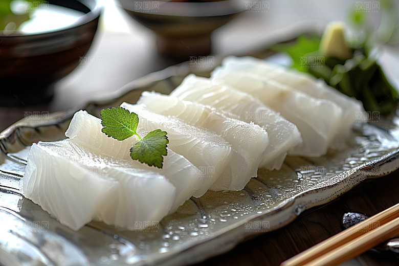 美味生鱼片刺身高清摄影图