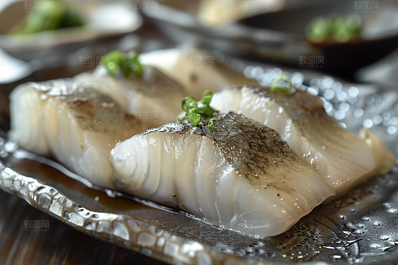 美味生鱼片美食美味摄影图