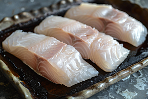 美味生鱼片鱼生食材摄影图