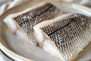 美味生鱼片刺身海鲜摄影图
