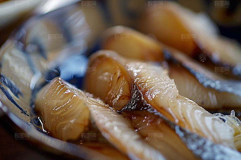 美味生鱼片新鲜美味摄影图