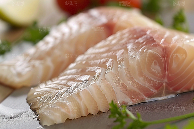 美味生鱼片冰箱高清摄影图
