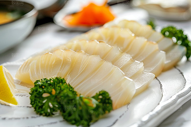 美味生鱼片刺身新鲜摄影图