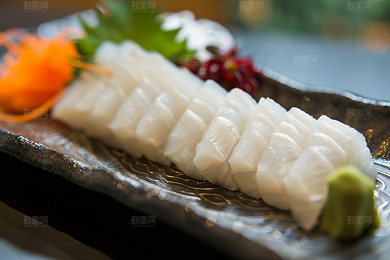 美味生鱼片美味美食摄影图