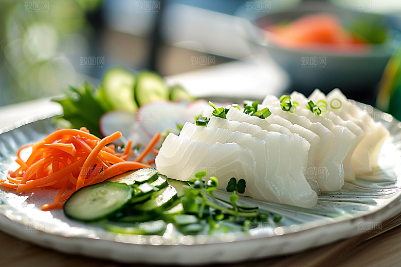 美味生鱼片美味美食摄影图